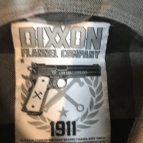 1911 Dixxon Women’s Flannel size small - Picture 3 of 4